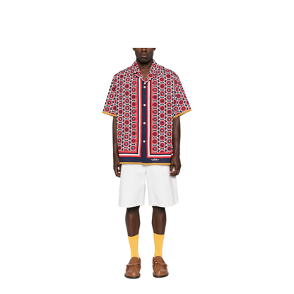 Bulles Royales Cotton Bowling Shirt