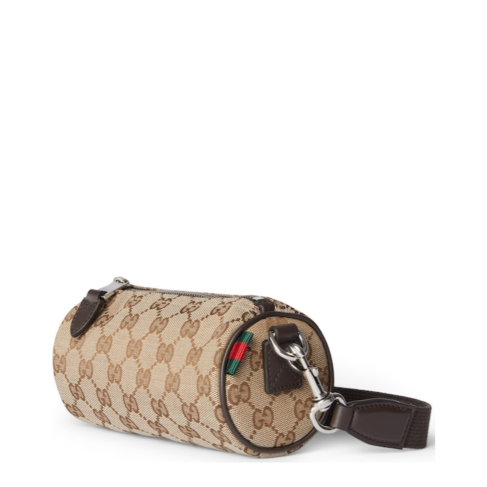GG Canvas Mini Cylinder Bag