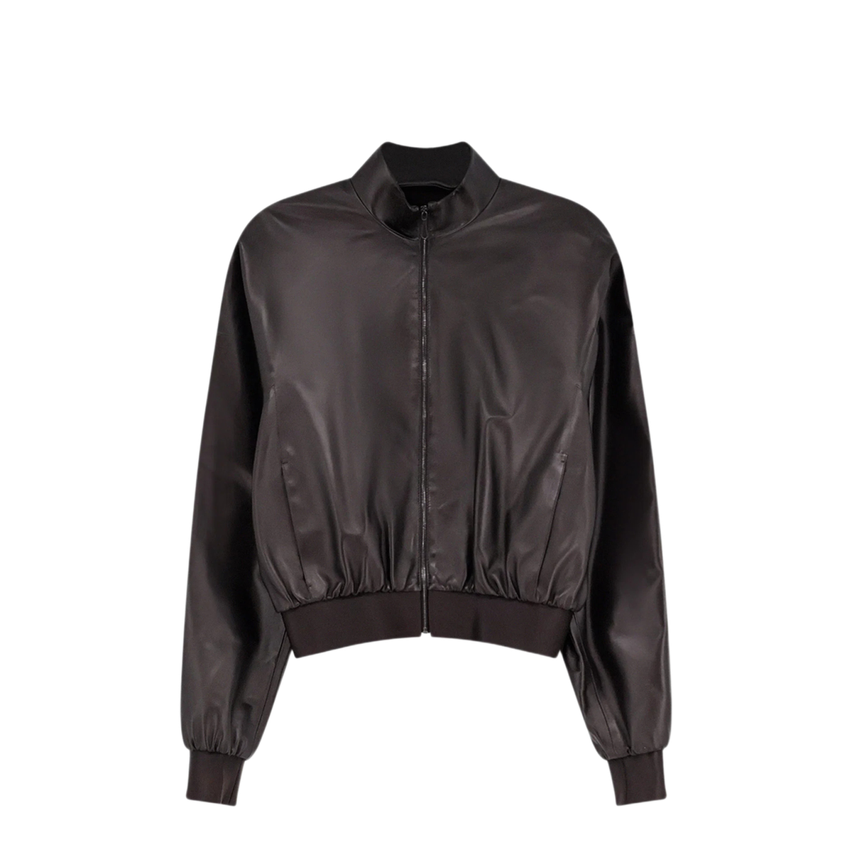 Soft Nappa Bomber Jacket