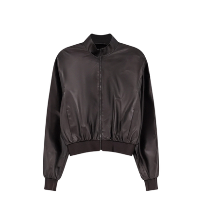 Soft Nappa Bomber Jacket