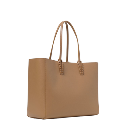 Cabata Large Tote Bag Soft Calf Leather and Spikes