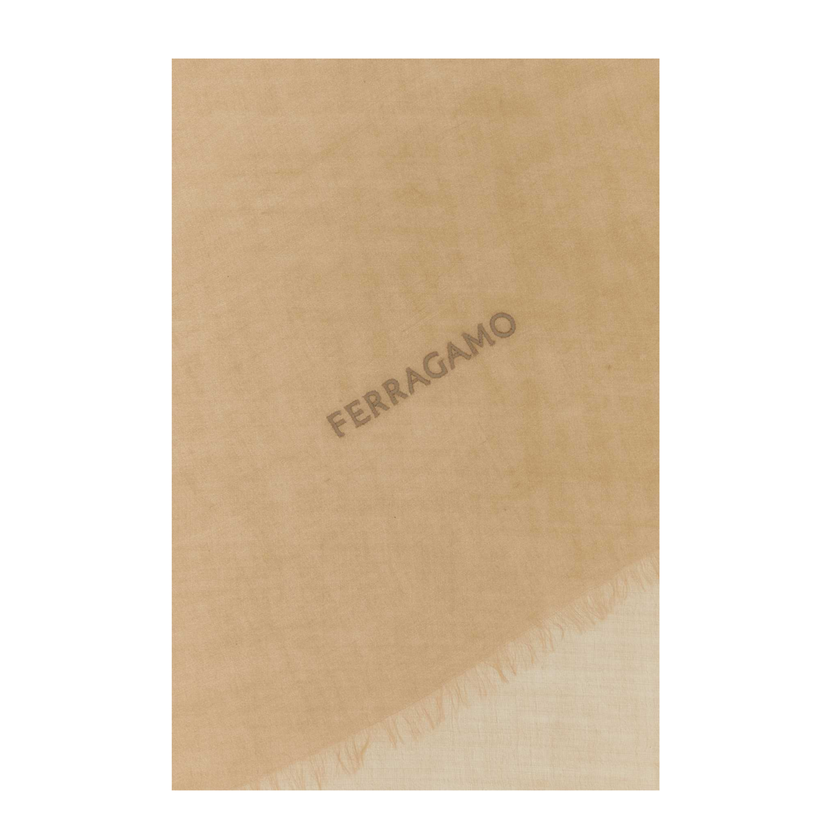 MAYFEYR - Ferragamo - Camel Cashmere Scarf - 320622762084BEIGE