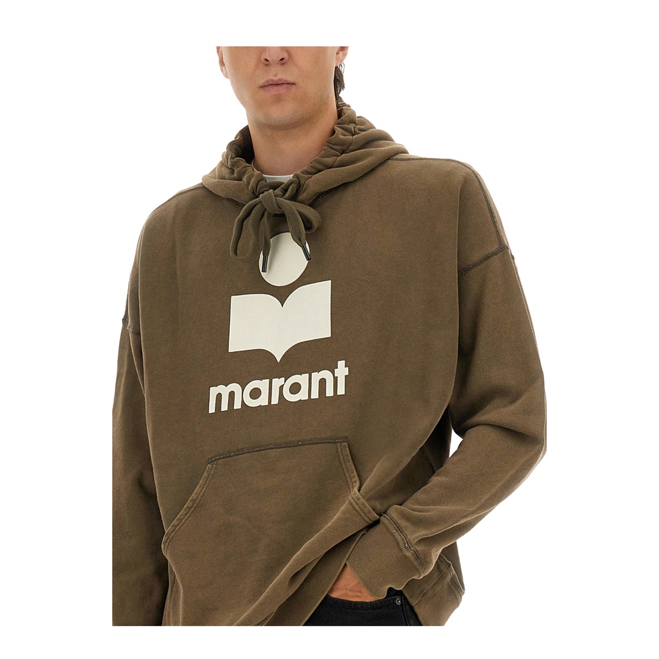 MAYFEYR - Marant - Miley Sweatshirt With Logo - SW0027HAC3M06HDBEC