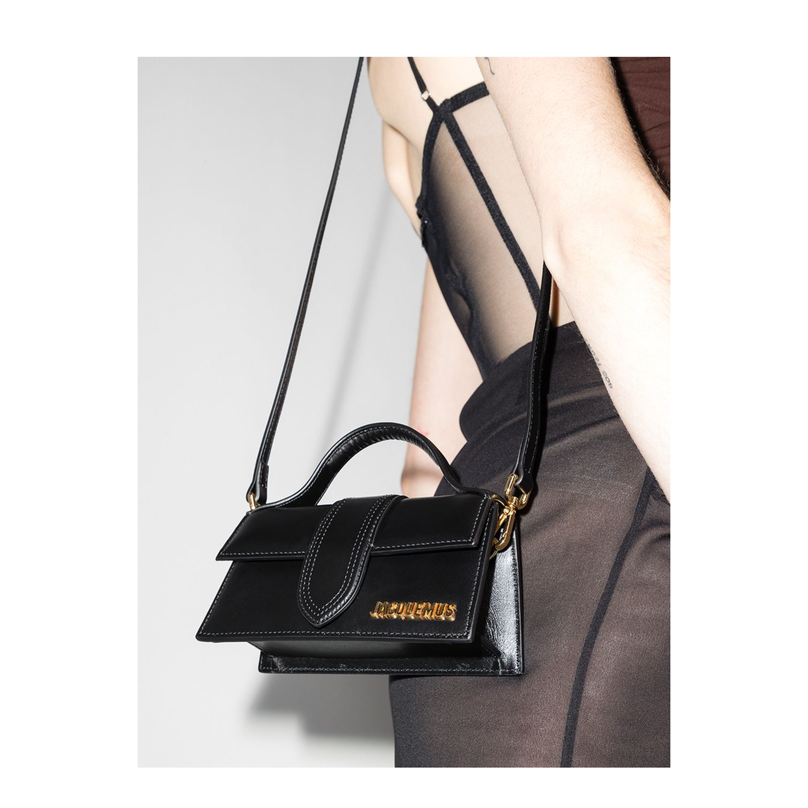 Leather Top Handle Bag