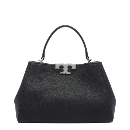 Eleanor Pebbled Medium Satchel Bag