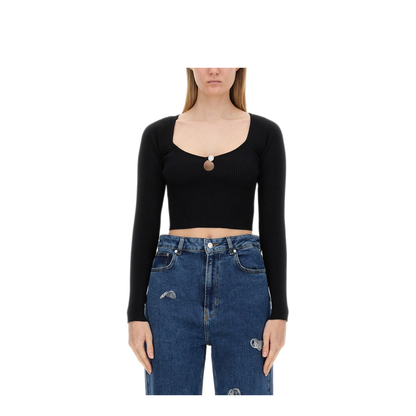 MAYFEYR -  - Ribbed Crop Top - 091582050555