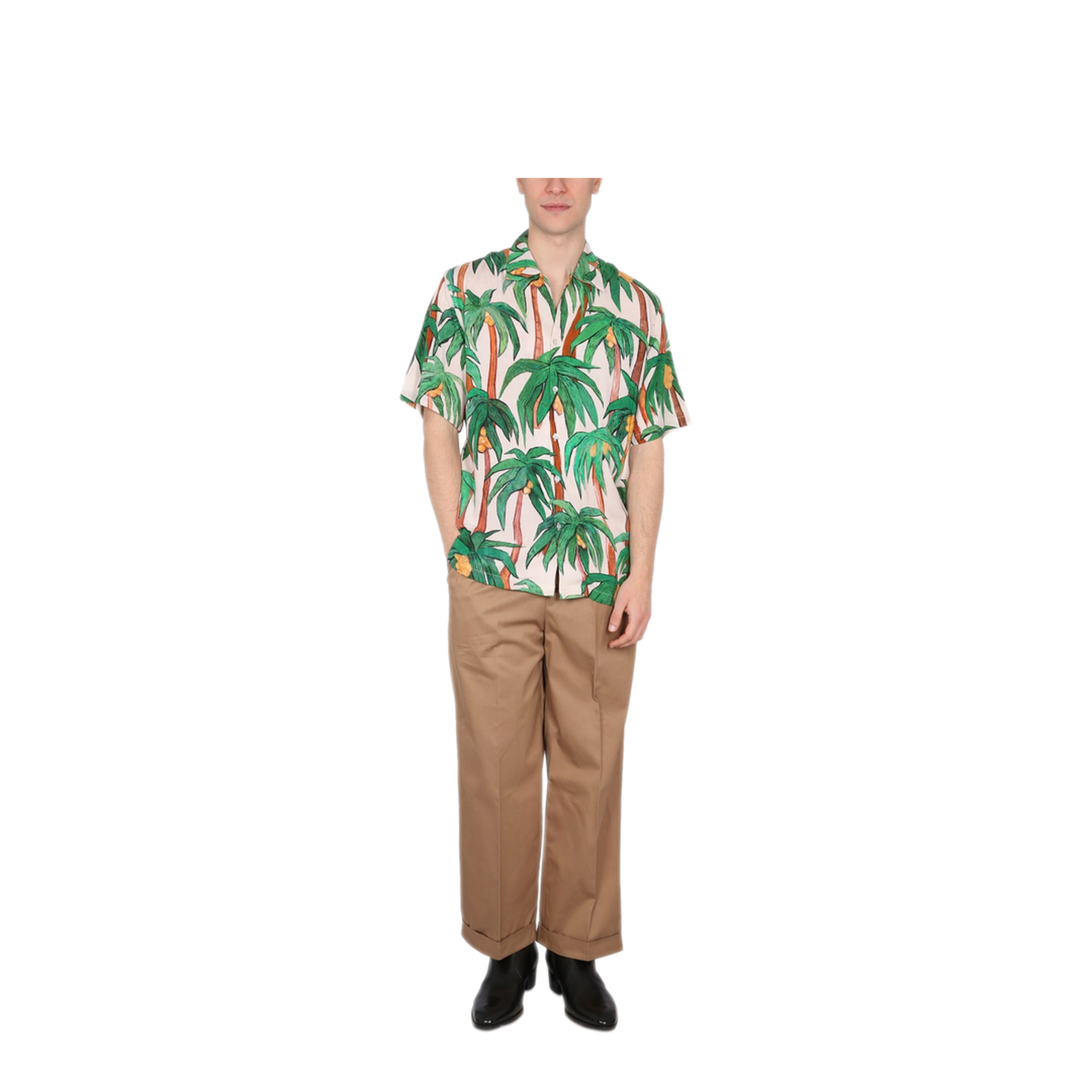 MAYFEYR - ENDLESS JOY - Palm Shirt - PALMASHIRTECRU