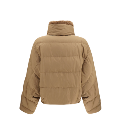 MAYFEYR - Brunello Cucinelli - Padded Jacket With Shearling Collar - MH5257474C003