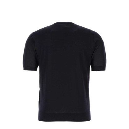 MAYFEYR - Prada - Midnight Blue Wool T Shirt - UMB266S2121ZLEF0008