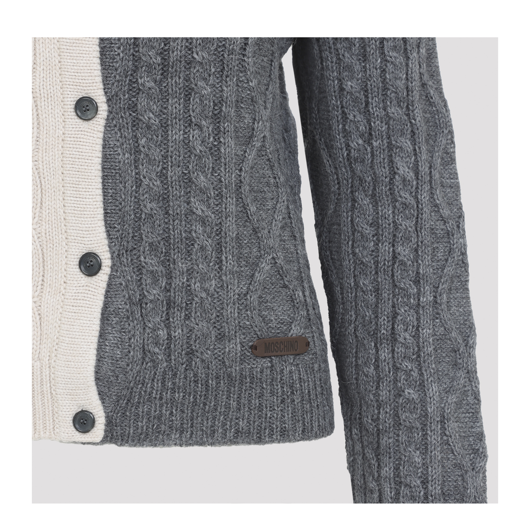 MAYFEYR - Moschino - Bicolor Cardigan - 252EA091255041506
