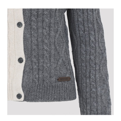 MAYFEYR - Moschino - Bicolor Cardigan - 252EA091255041506