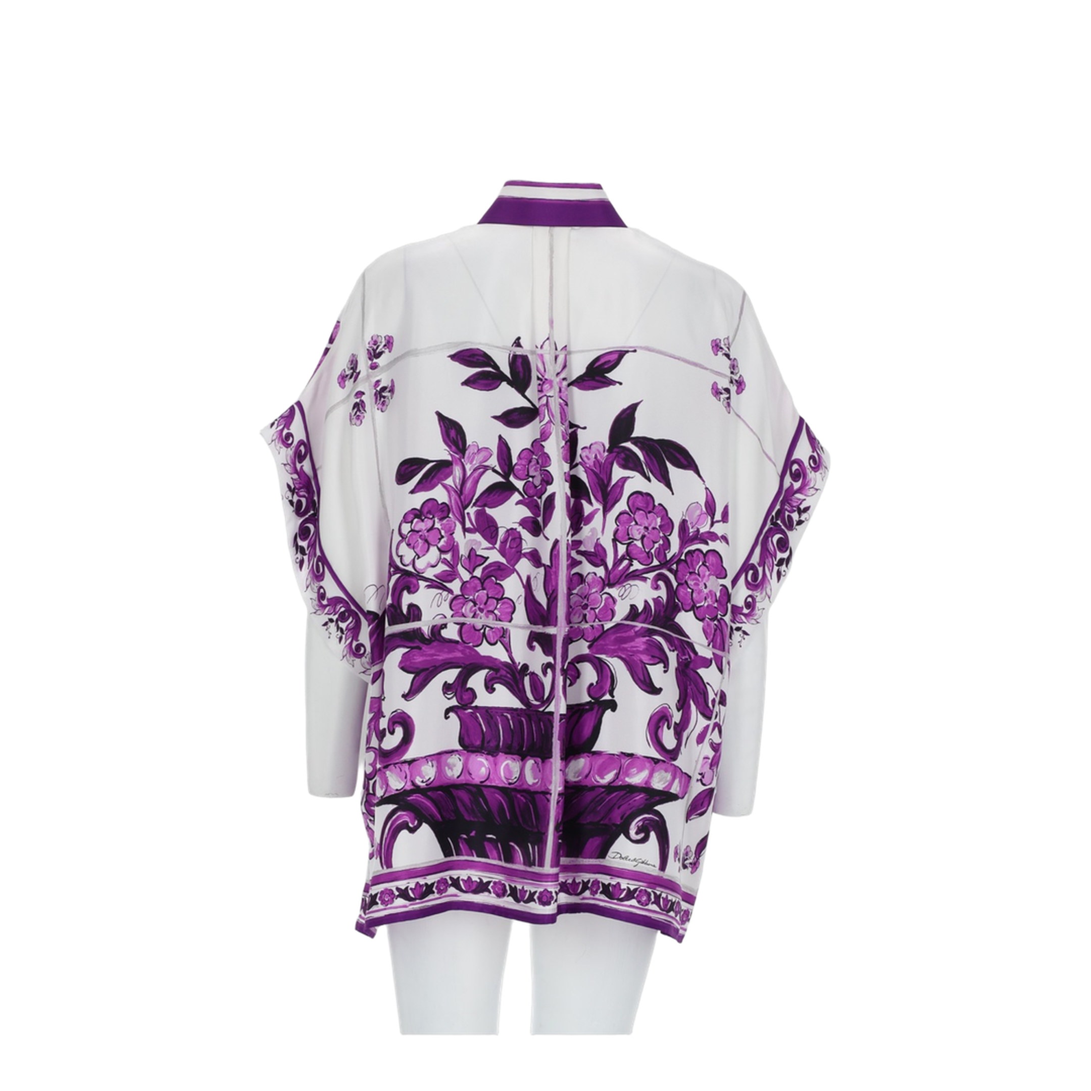 MAYFEYR - Dolce & Gabbana - Maiolica Print Twill Shirt - F5T52THI1TKIP3TN