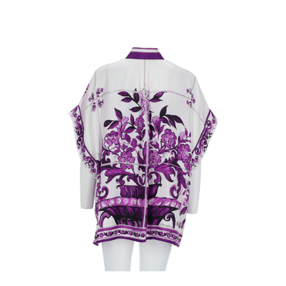MAYFEYR - Dolce & Gabbana - Maiolica Print Twill Shirt - F5T52THI1TKIP3TN