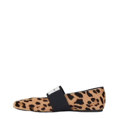 MAYFEYR - Givenchy - Flat Shoes In Calfskin With Leopard Print - BE5010E2FY007