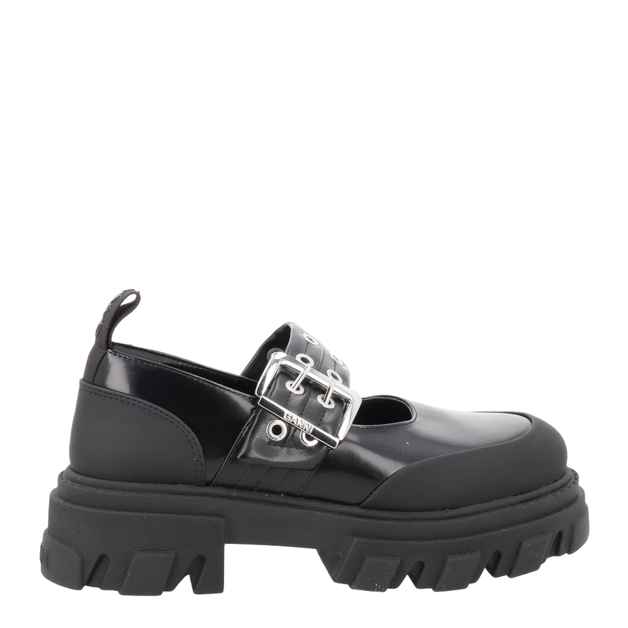 Ballerina with Logo Buckle