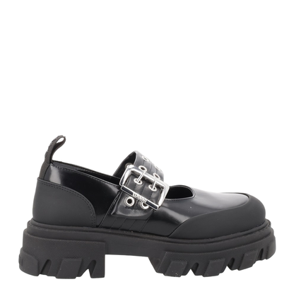 Ballerina with Logo Buckle