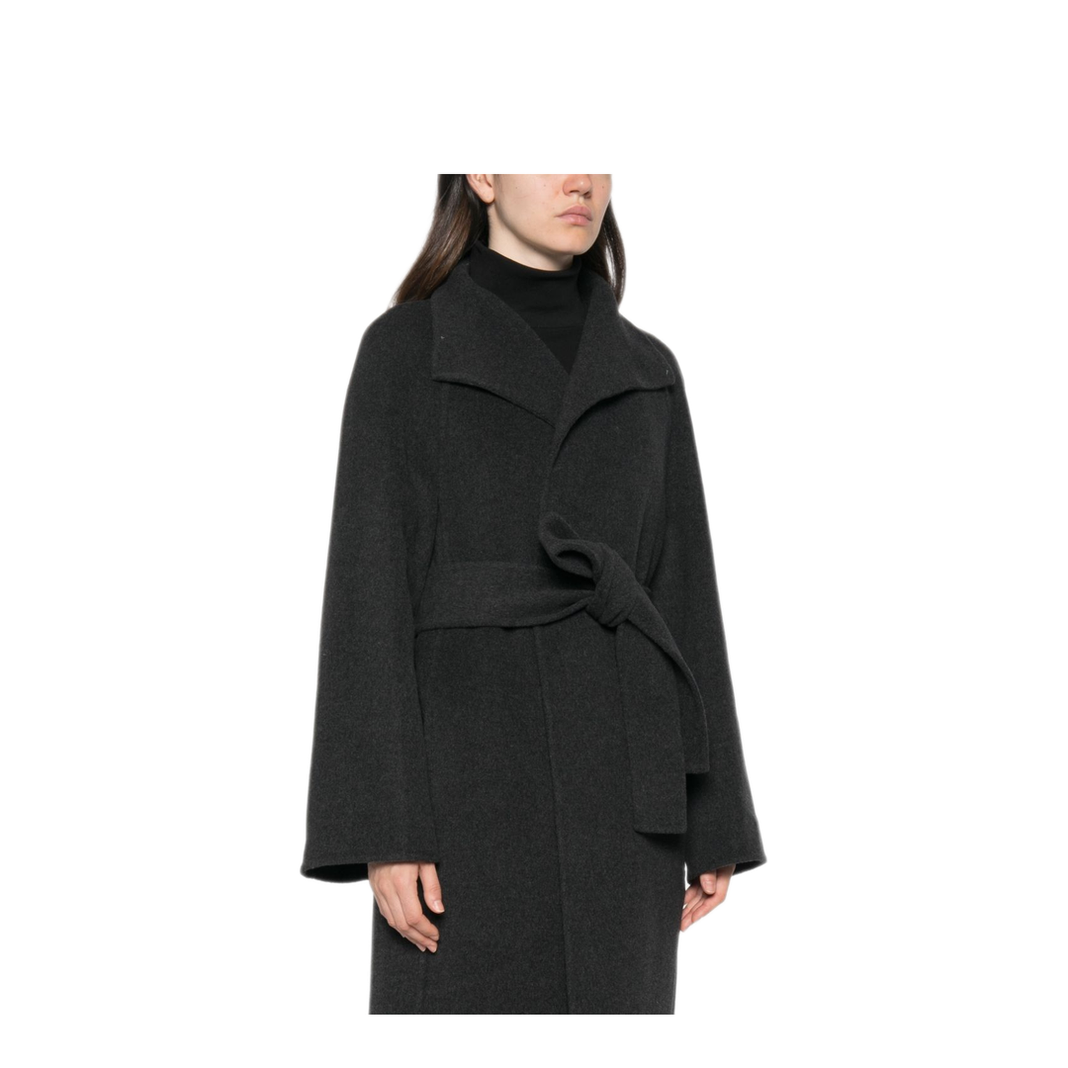 MAYFEYR - Khaite - Coats Dark Grey - 7159547205