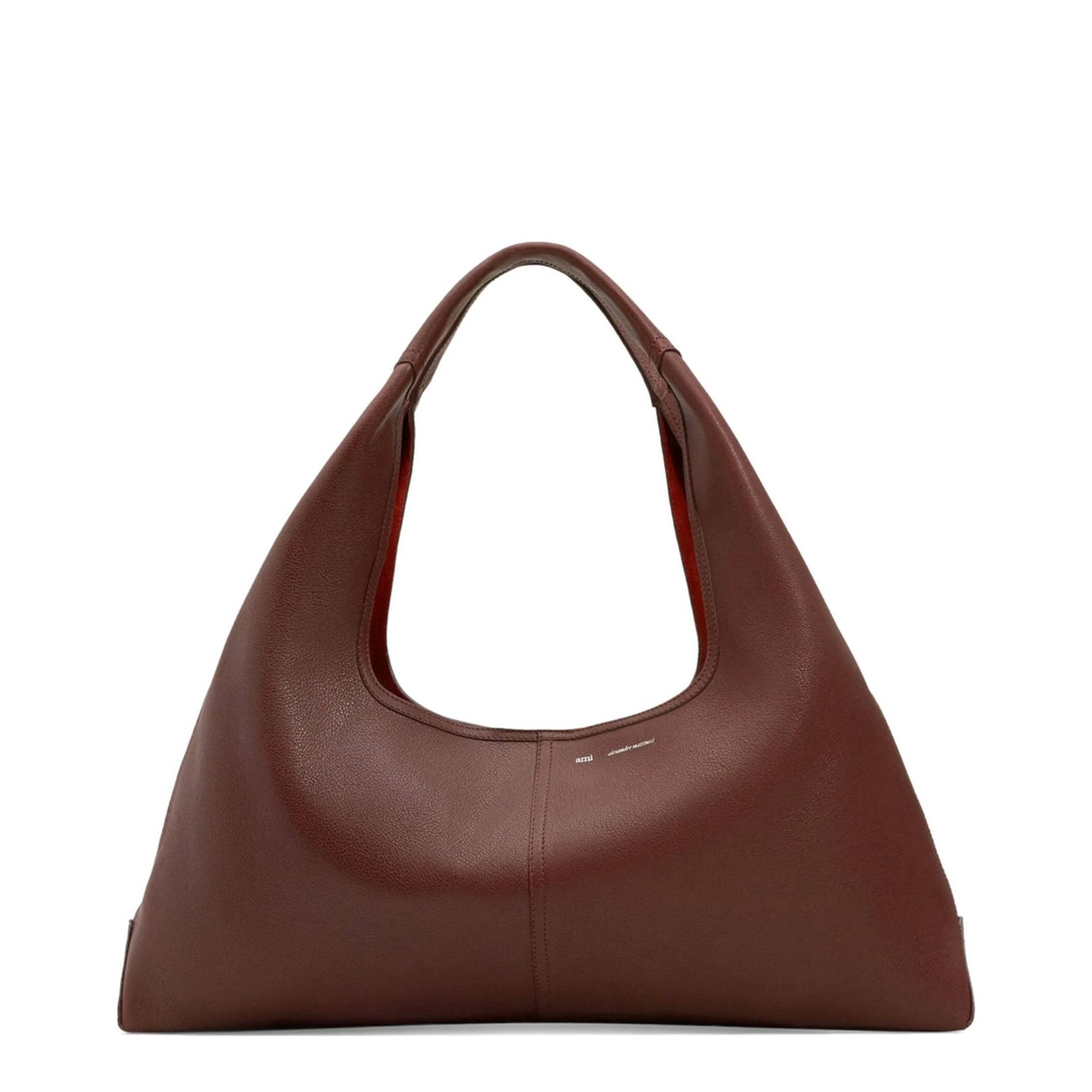 Burgundy Supple Leather Etienne Shoulder Bag