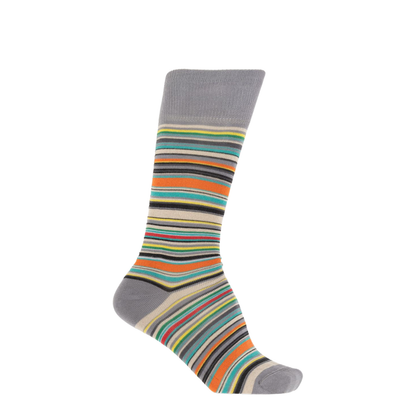 6-Pack Mixed Artist Stripe Cotton Socks