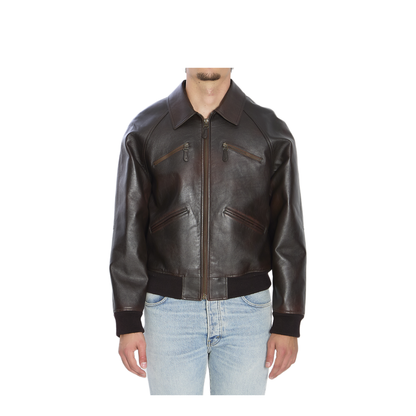 MAYFEYR - Celine - Calf Leather Bomber Jacket - RV0QF0G5819BA