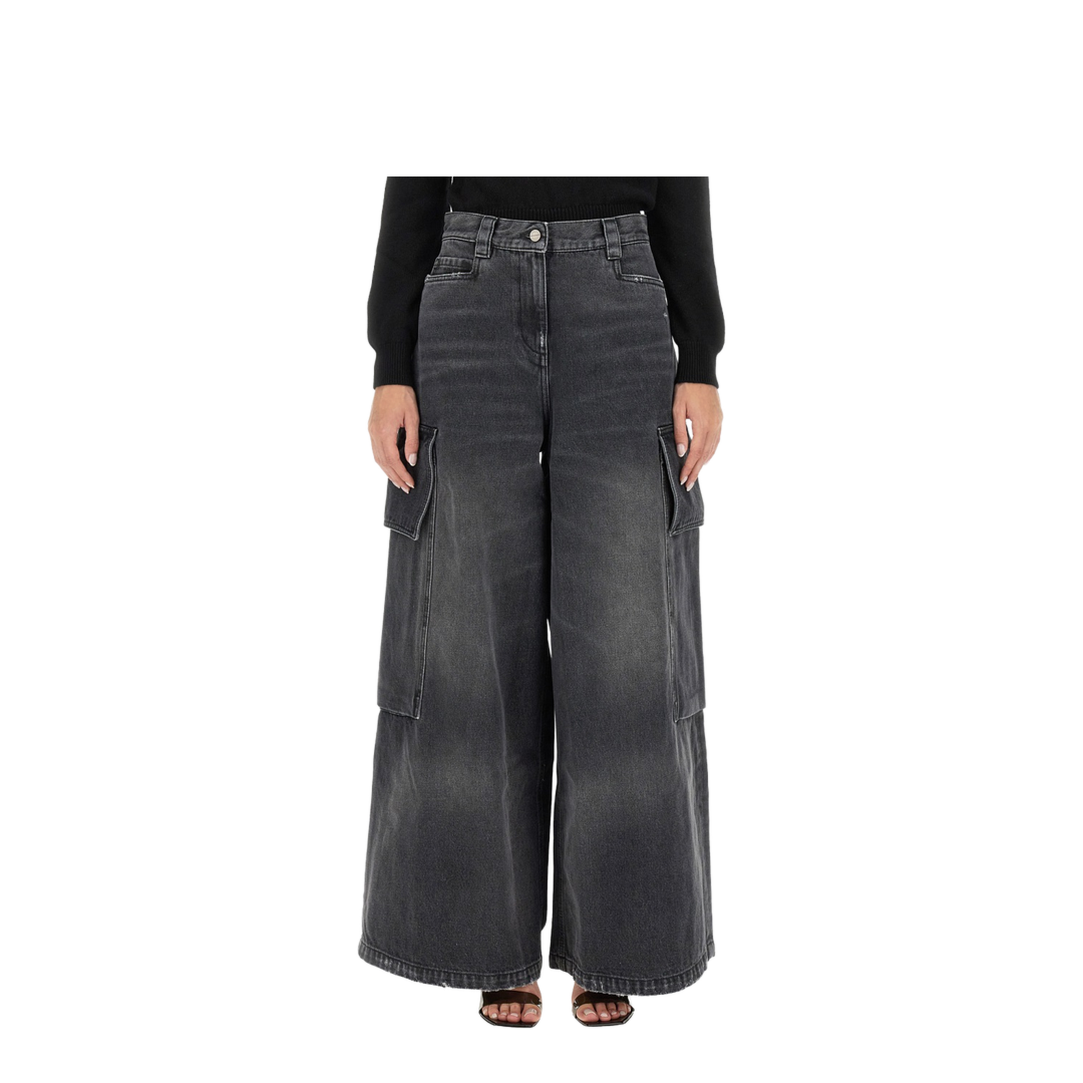 Wide Parachute Jeans