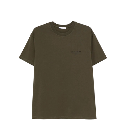 MAYFEYR - Givenchy - Cotton T-Shirt With Stamp Print - BM71NK3YRV