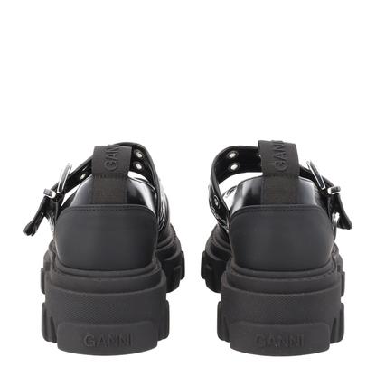 Ballerina with Logo Buckle