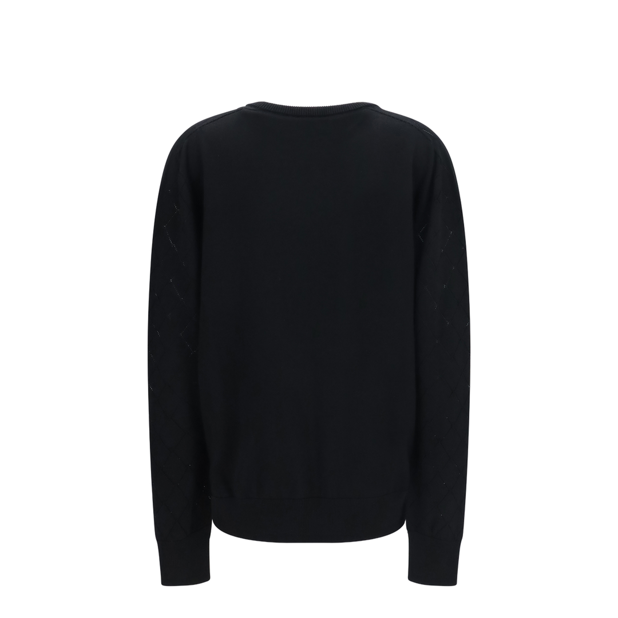 MAYFEYR - Balmain - V-Neck Sweater - HF1KB045KJ99