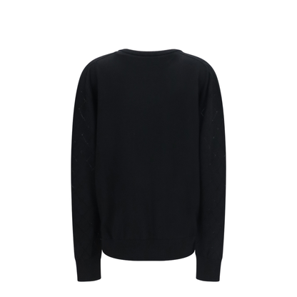MAYFEYR - Balmain - V-Neck Sweater - HF1KB045KJ99
