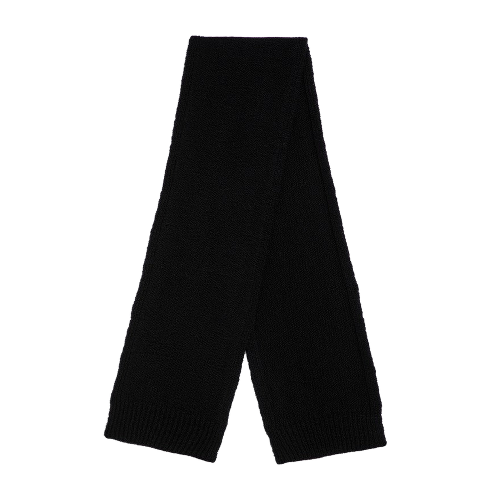 Black Wool Scarf