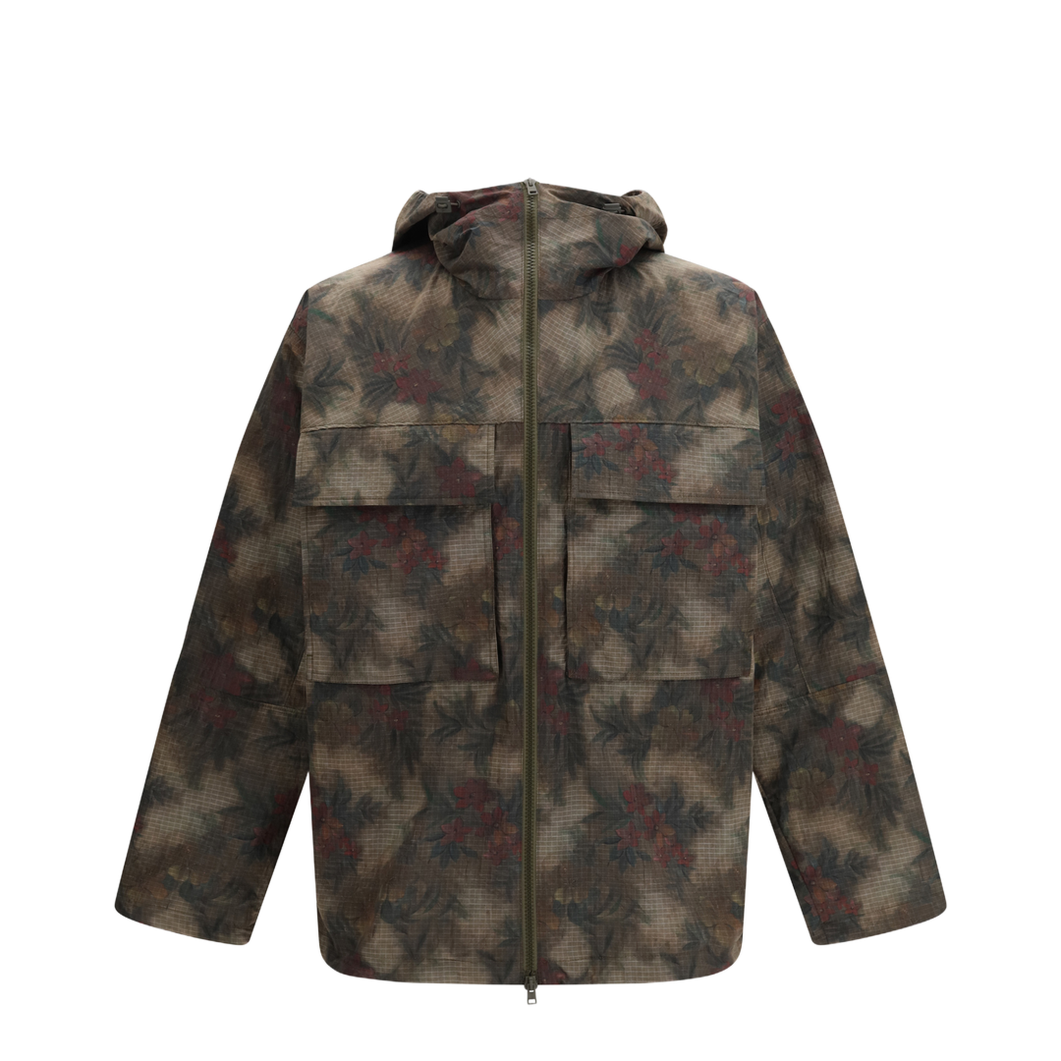 MAYFEYR - Herno - Ripstop Parka With Tropical Pattern - GC000113U12777