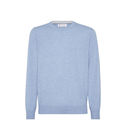 Cashmere Sweater in Denim