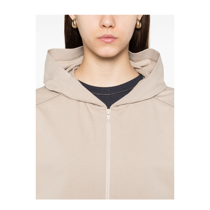 Cotton Zipped Hoodie