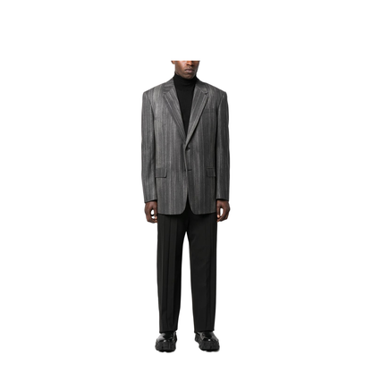Wool Tailored Jacket Brown