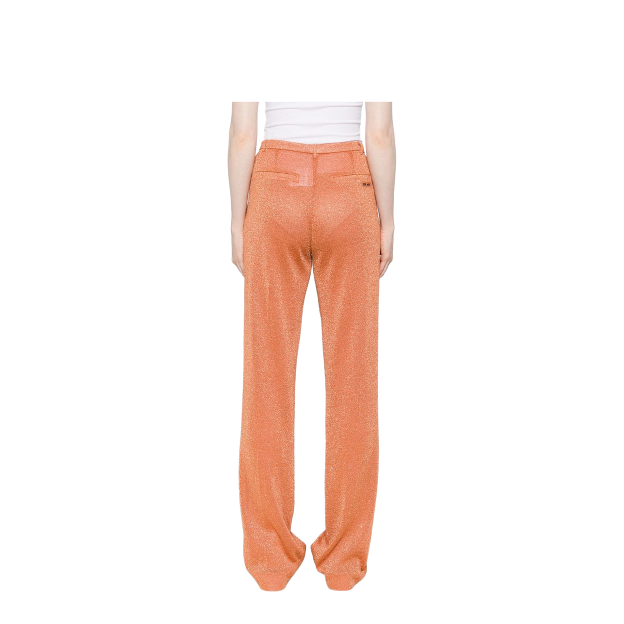 MAYFEYR - Miu Miu - Trousers Orange - MMP284176XF0049