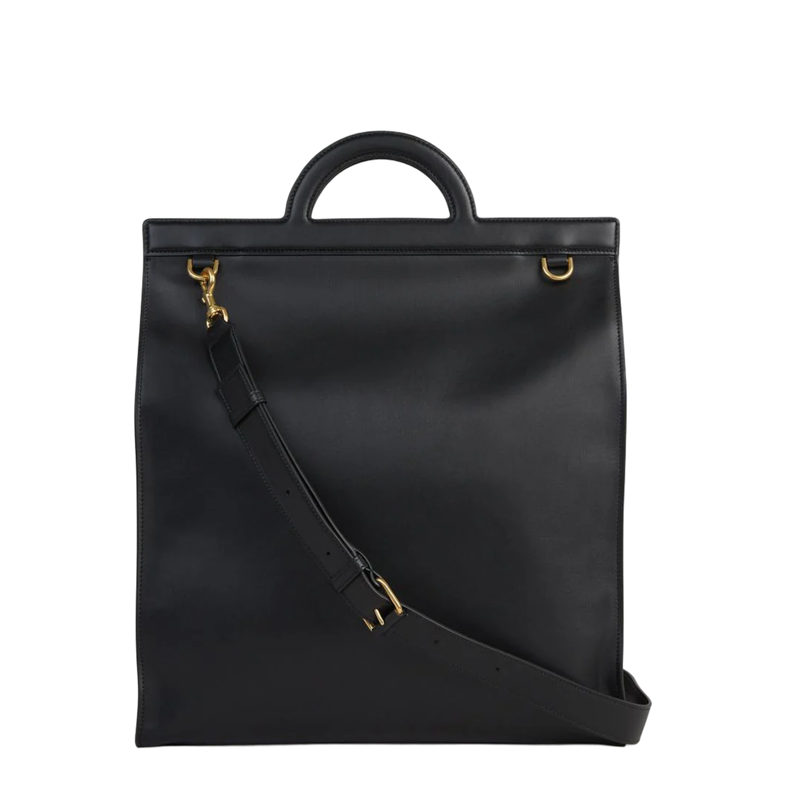 Leather Shopper Briefcase