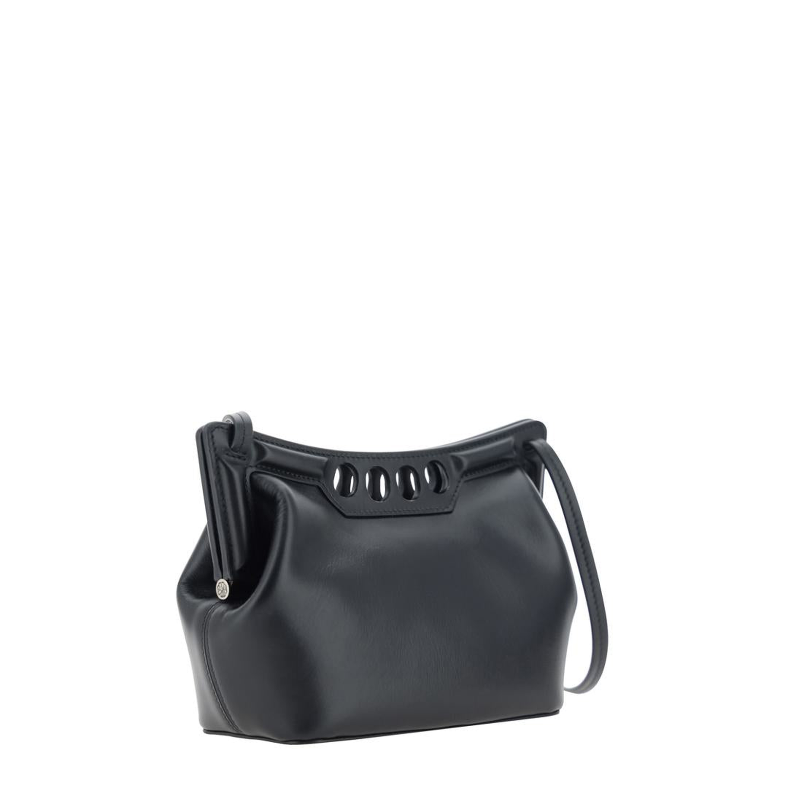 Mini Peak Leather Shoulder Bag