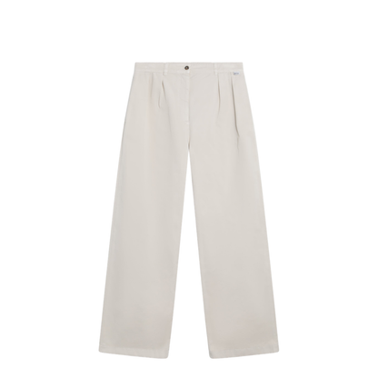 MAYFEYR - Prada - Sand-Colored Trousers In Gabardine - P262KOOO192AF0036