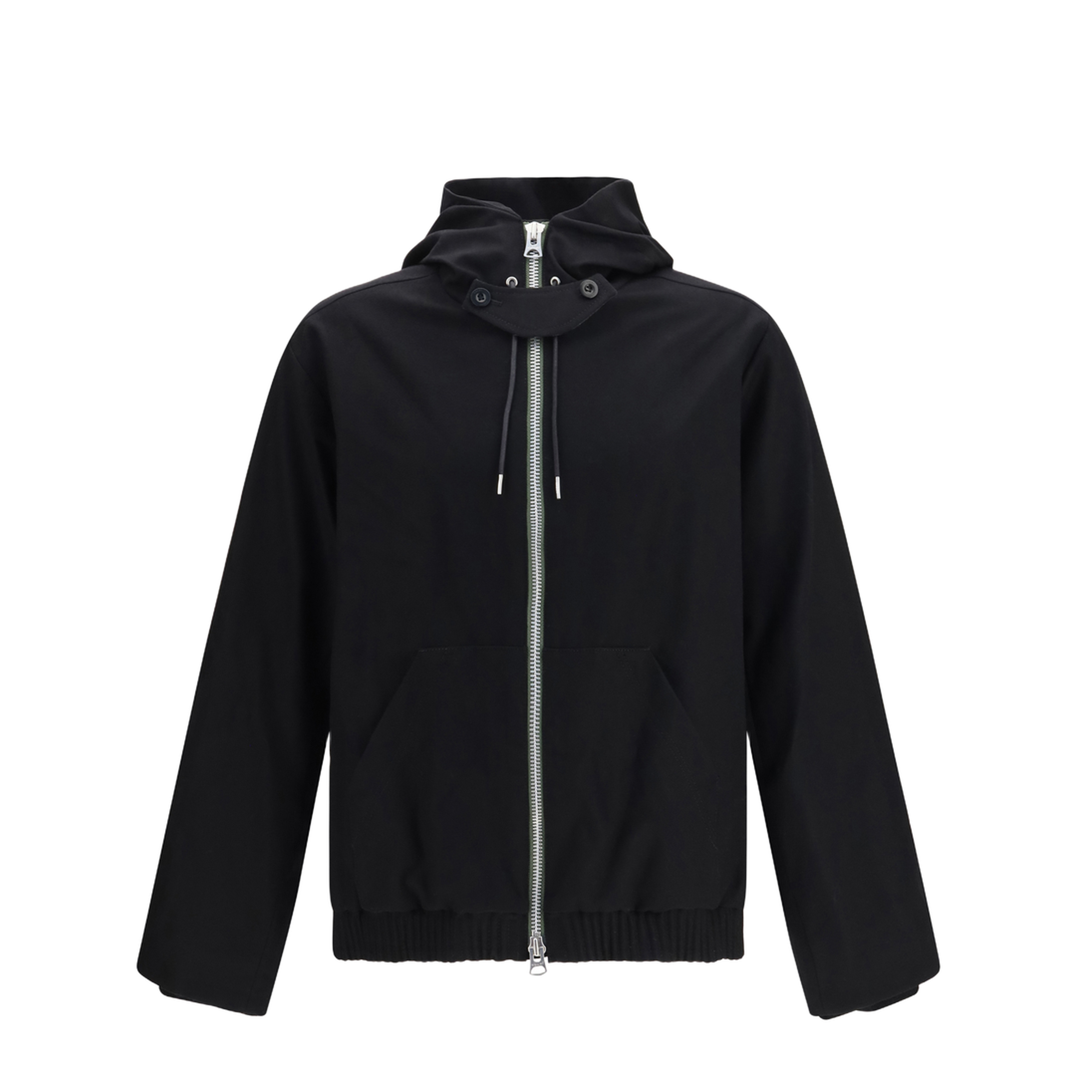MAYFEYR - Sacai - Hooded Flannel Jacket - 2604083M
