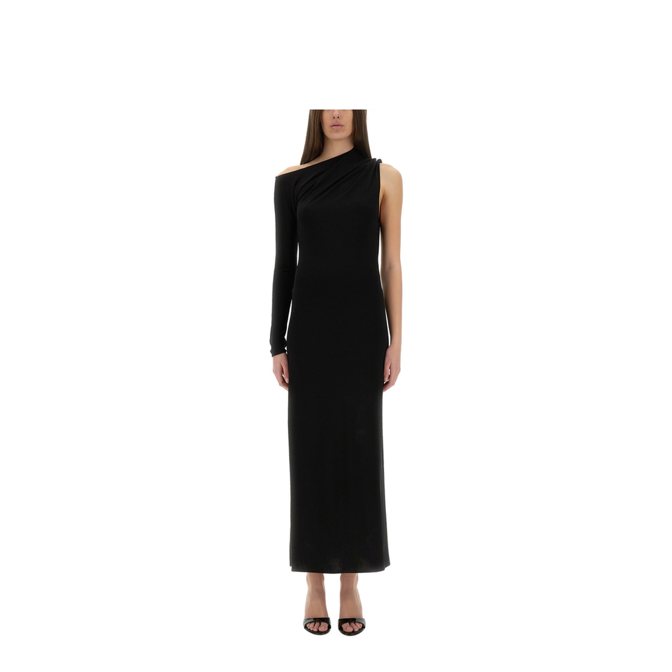 MAYFEYR - Courreges - Long One Shoulder Dress - 125JRO582JS01459999