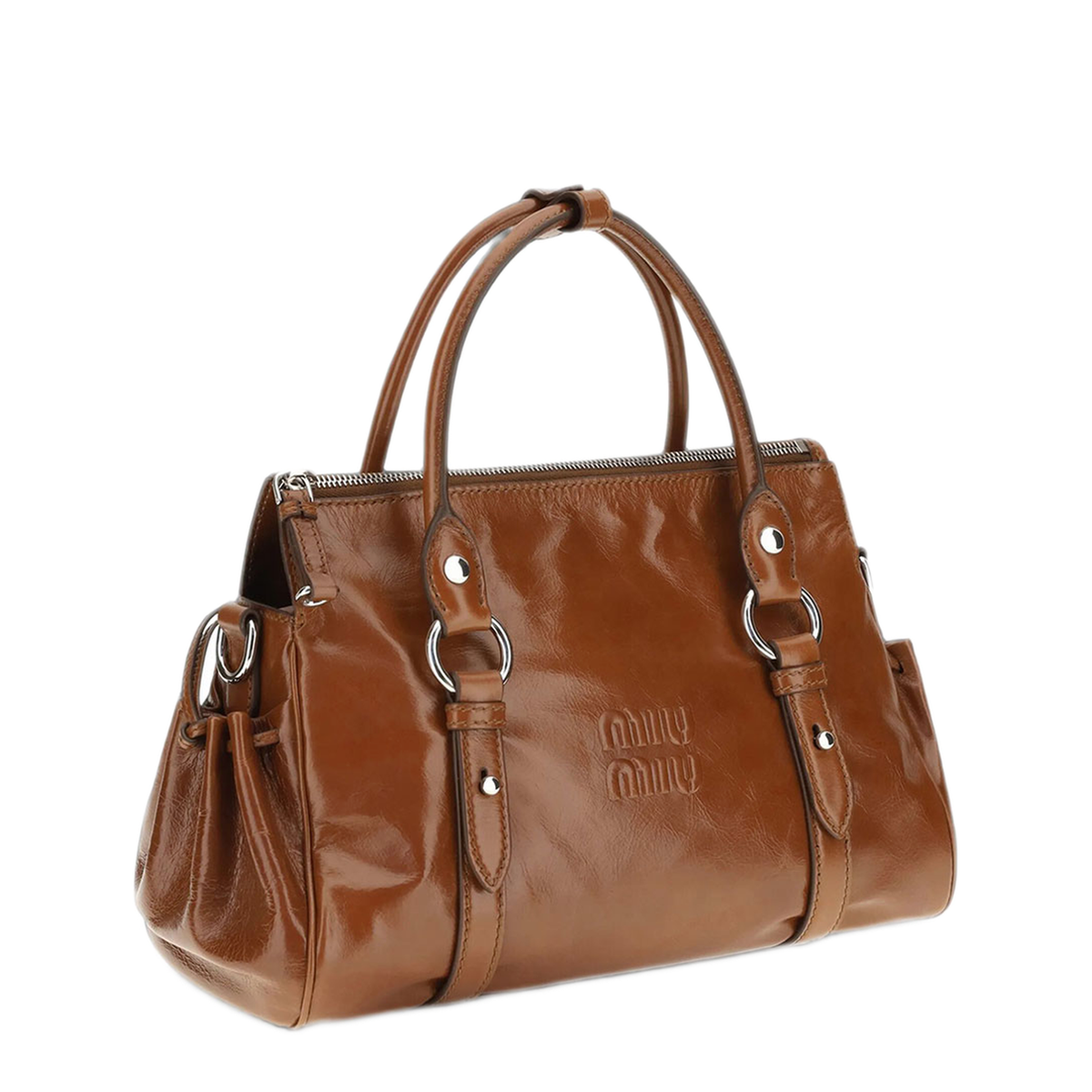 Calfskin Handbag - Palisander