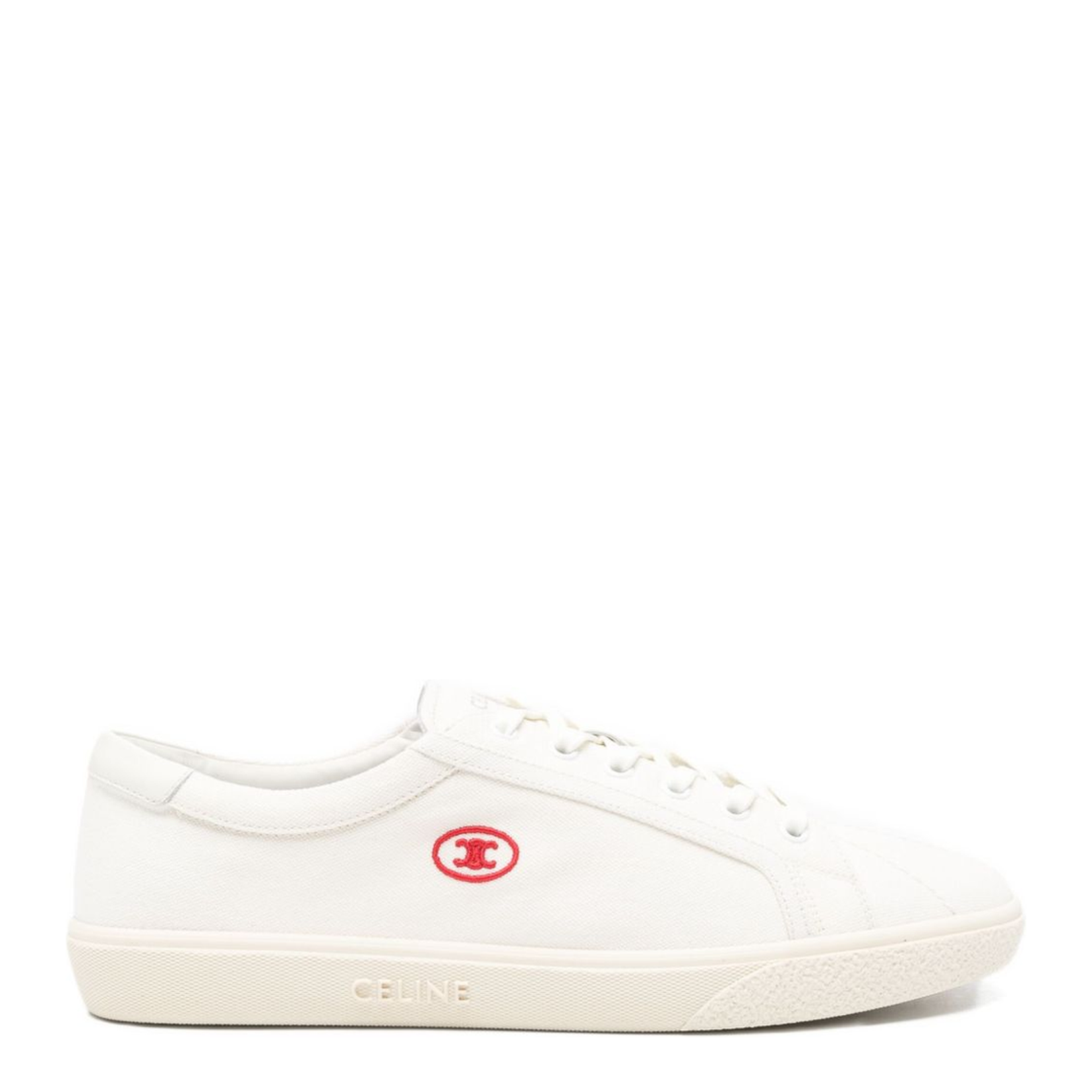 Lou Low Sneaker with Embroidered