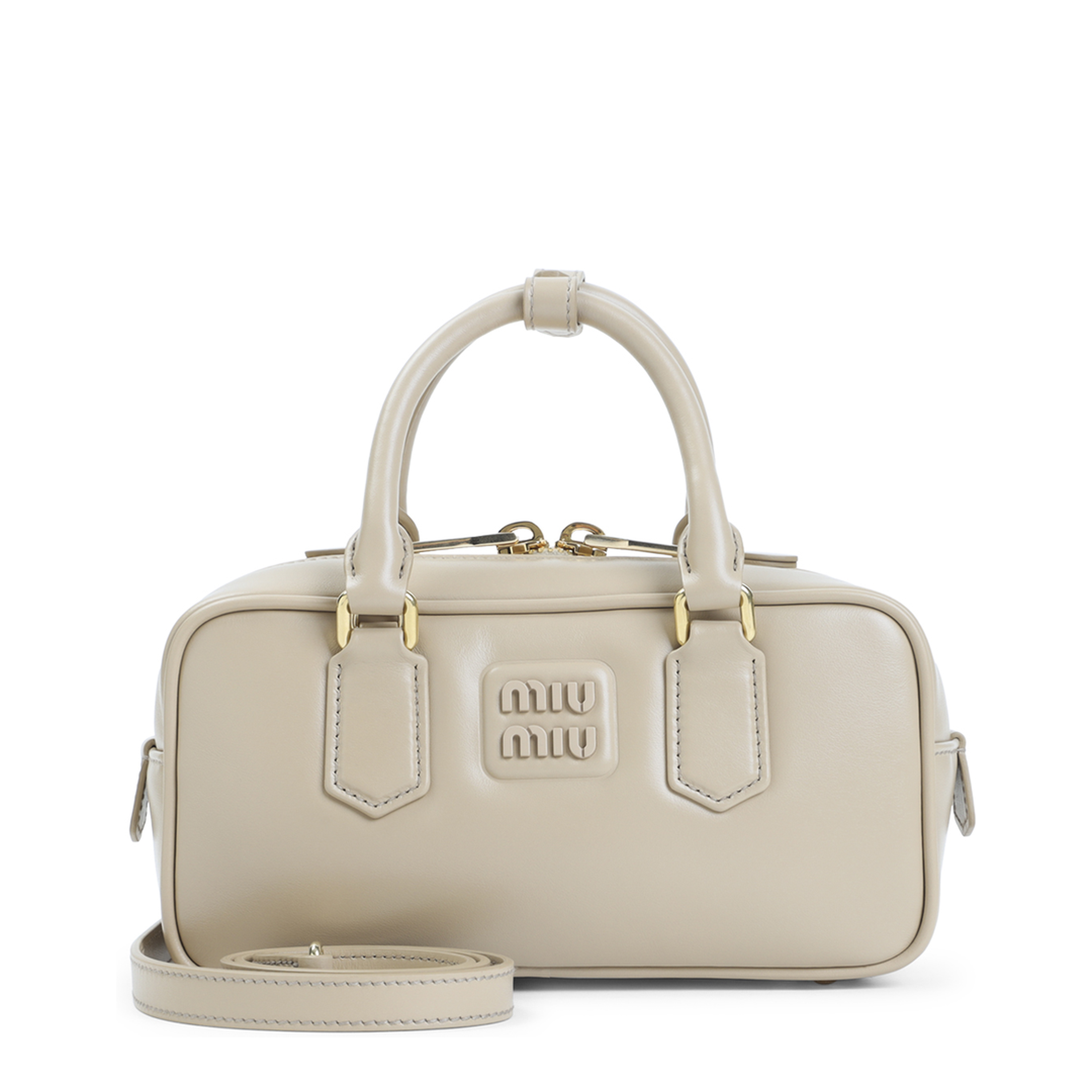 MAYFEYR - Miu Miu - Arcadie Regular Leather Bag - 5BB142VOONACR3F0036