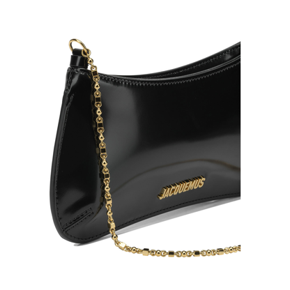 MAYFEYR - Jacquemus - "Le Petit Bisou Chaine" Small Shoulder Bag - BAW00404BC18A01BLACK