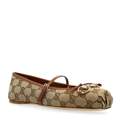 Horsebit Ballet Flat