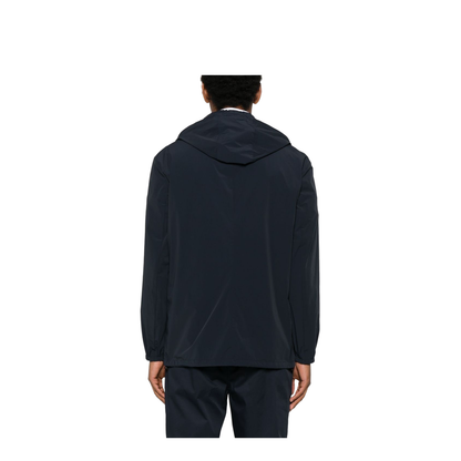 Nylon Hooded Blazer Jacket