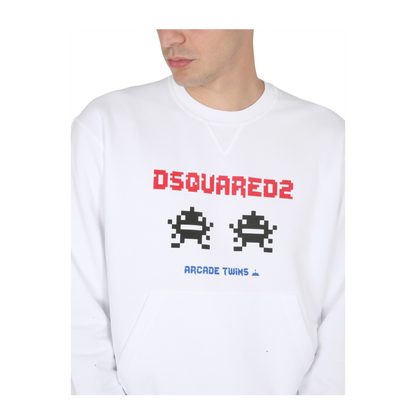 MAYFEYR - Dsquared2 - Sweatshirt With Logo Print - S74GU0730S25516100
