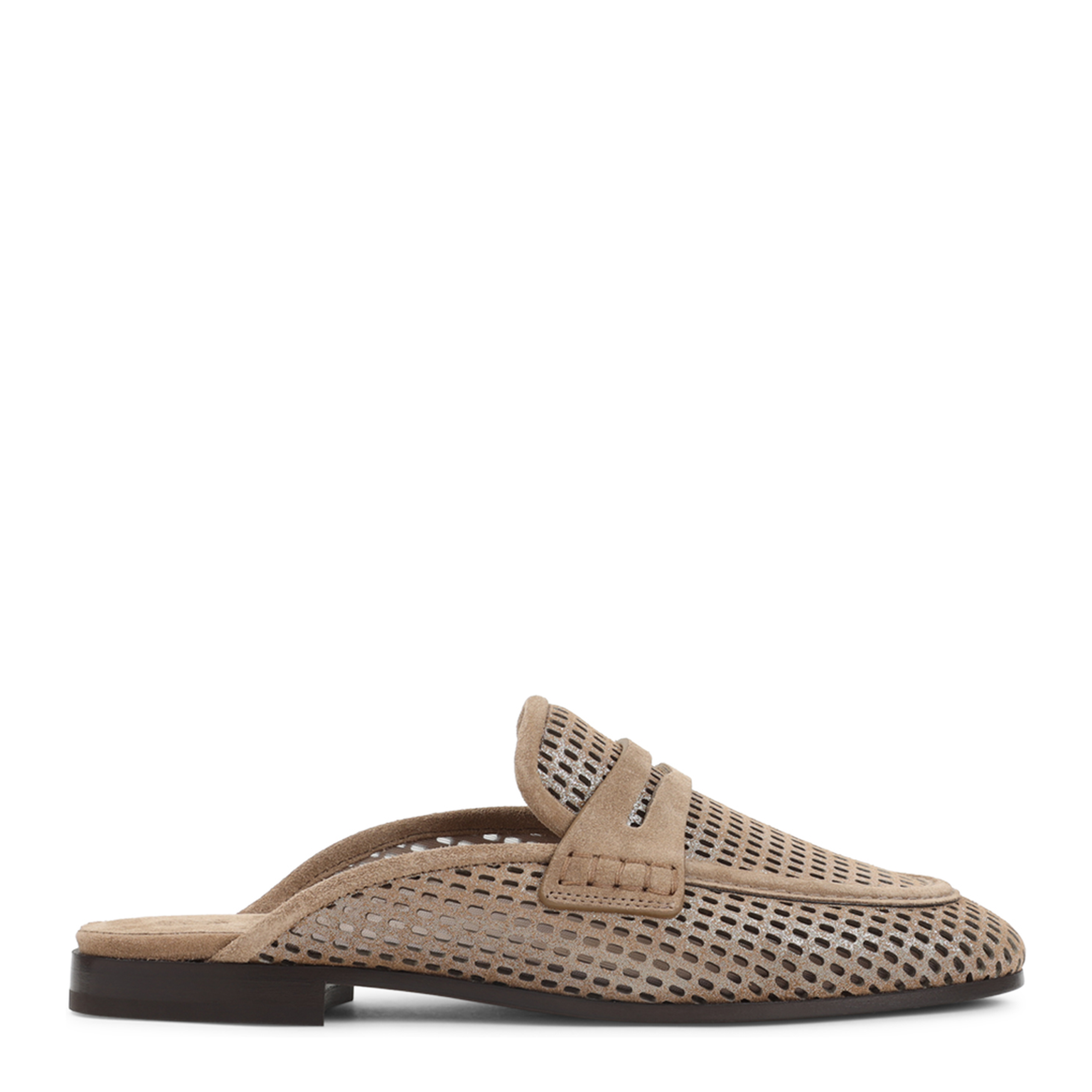 MAYFEYR - Brunello Cucinelli - Suede Leather Mules - MZDVC3211