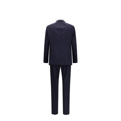 MAYFEYR -  - Striped Virgin Wool Suit - 50561835404