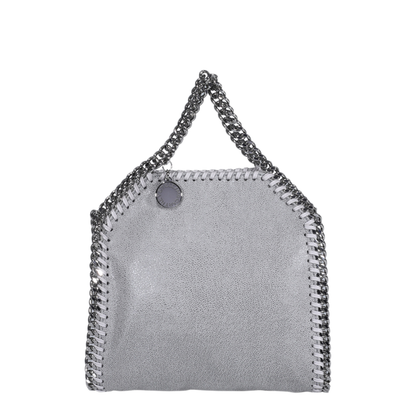 Falabella Tiny Polyester Tote - Light Grey